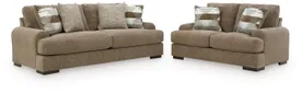Jayne Park Sofa and Loveseat
