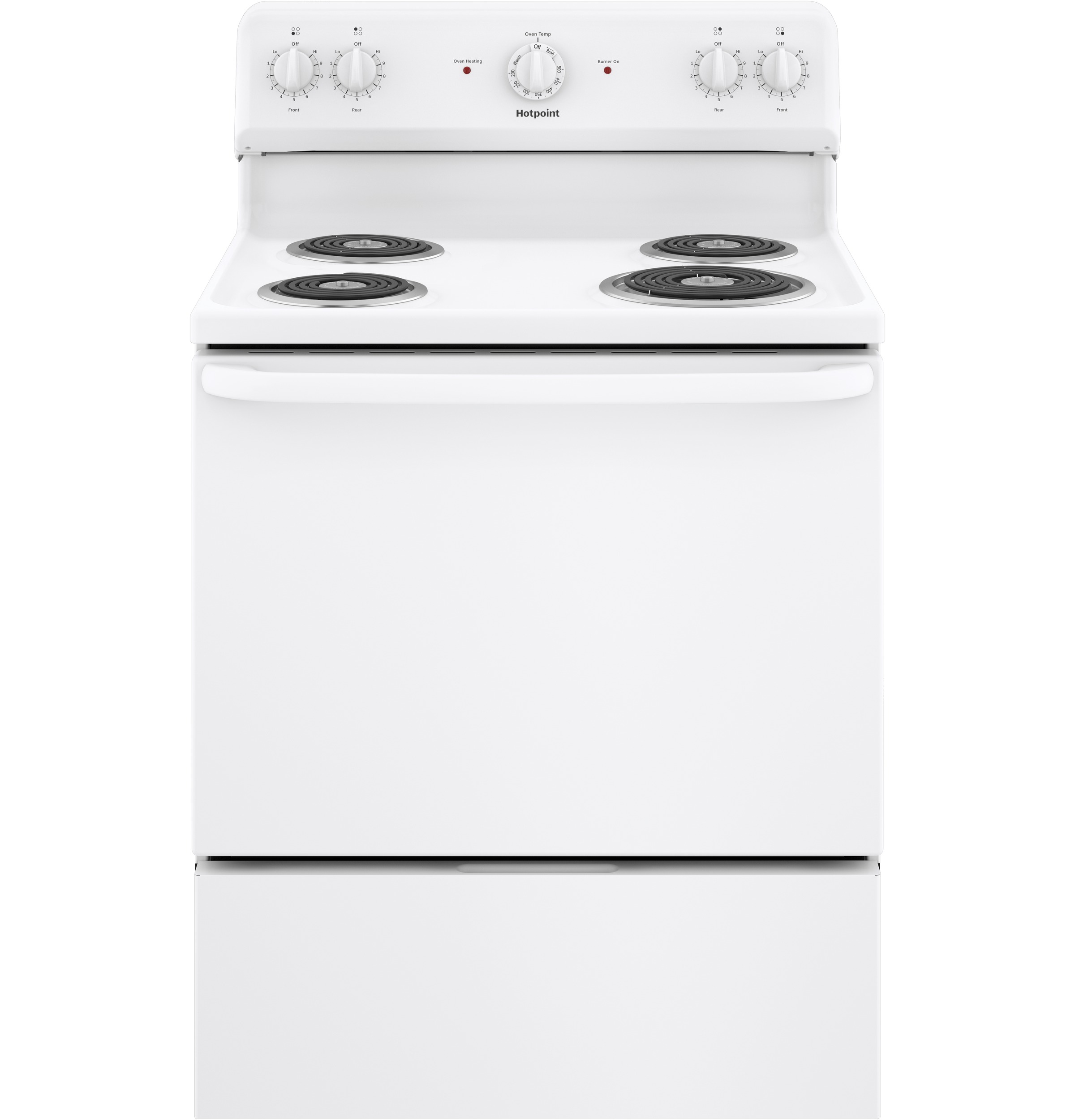 WHITE HOTPOINT ELECTRIC RANGE