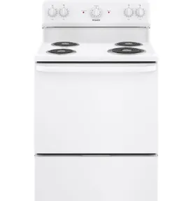WHITE HOTPOINT ELECTRIC RANGE