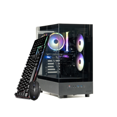 Azure 3.0 Gaming Tower in Black