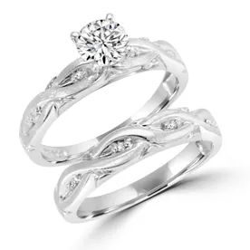10K 1.0tgw Bridal Set