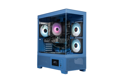 Cobalt Gaming Tower in Blue