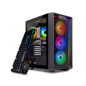 Nebula Gaming Tower in Black