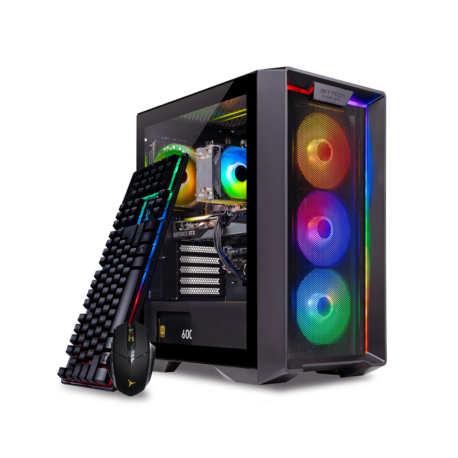 Nebula Gaming Tower in Black