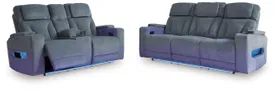 Studio Cave Sofa and Loveseat