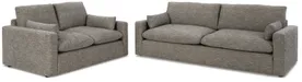 Dramatic Sofa and Loveseat