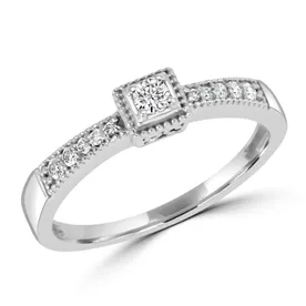 10K 1/5cttw Diamond Solitaire