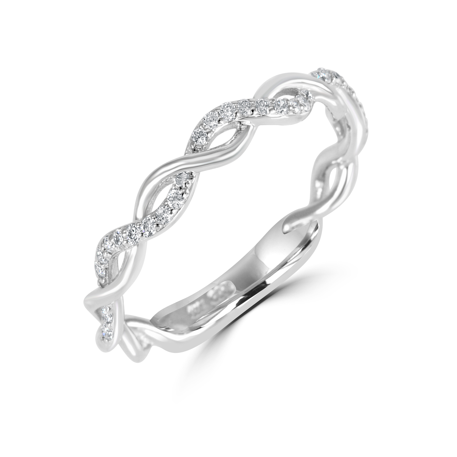 10K .12cttw Diamond Band