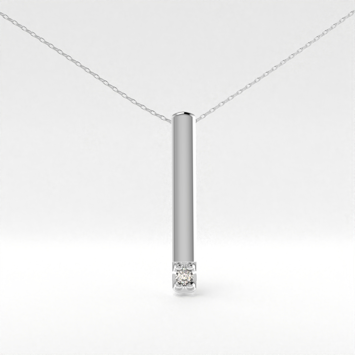 10K Synthetic Stone Mother's Pendan...