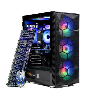 Storm Gaming Tower in Black
