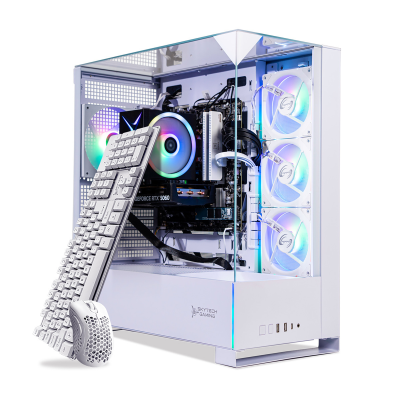 Avalanche Gaming Tower in White