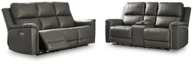 Bleckley Sofa and Loveseat