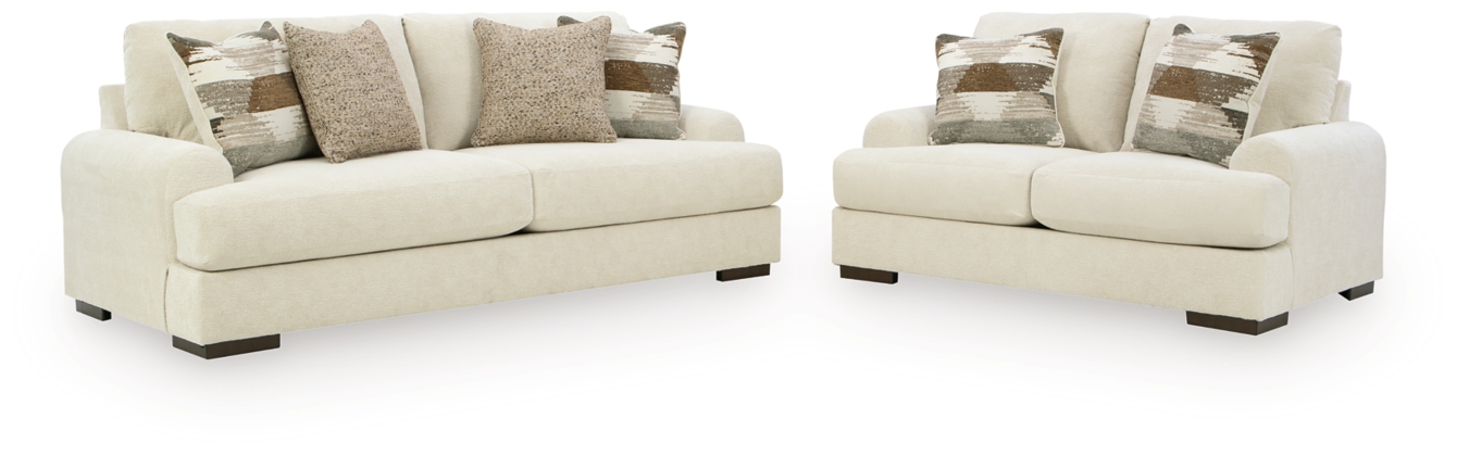 Jayne Park Sofa and Loveseat