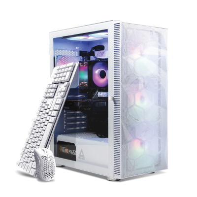 Storm Gaming Tower in White