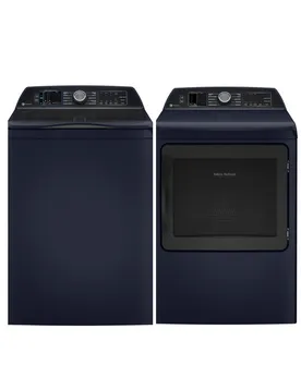 GE LAUNDRY PAIR - SAPPHIRE BLUE