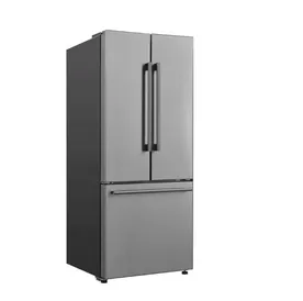 GALANZ 29 in. W . French Door Stainless Steel, Ice Maker
