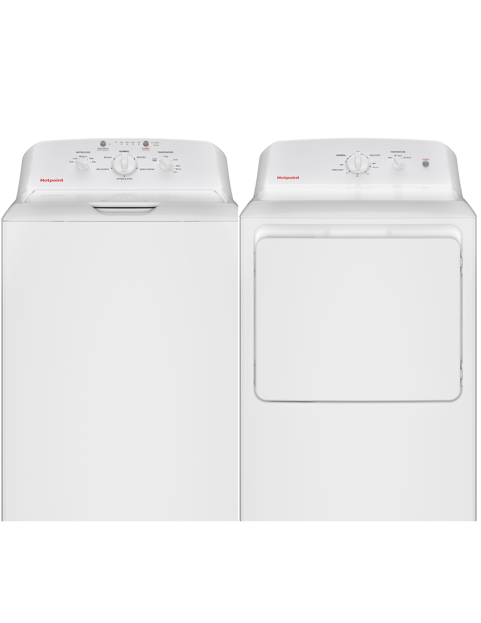 HOTPOINT LAUNDRY PAIR